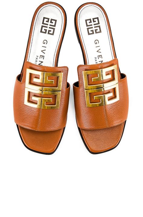 givenchy 4g flat mule sandals.